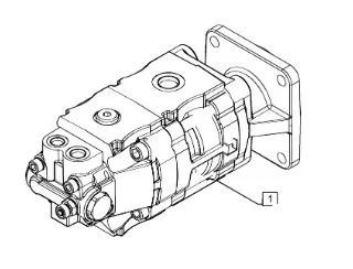 87743506 - Гидравлический насос