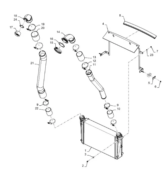 47449415 - Промежуточный охладитель